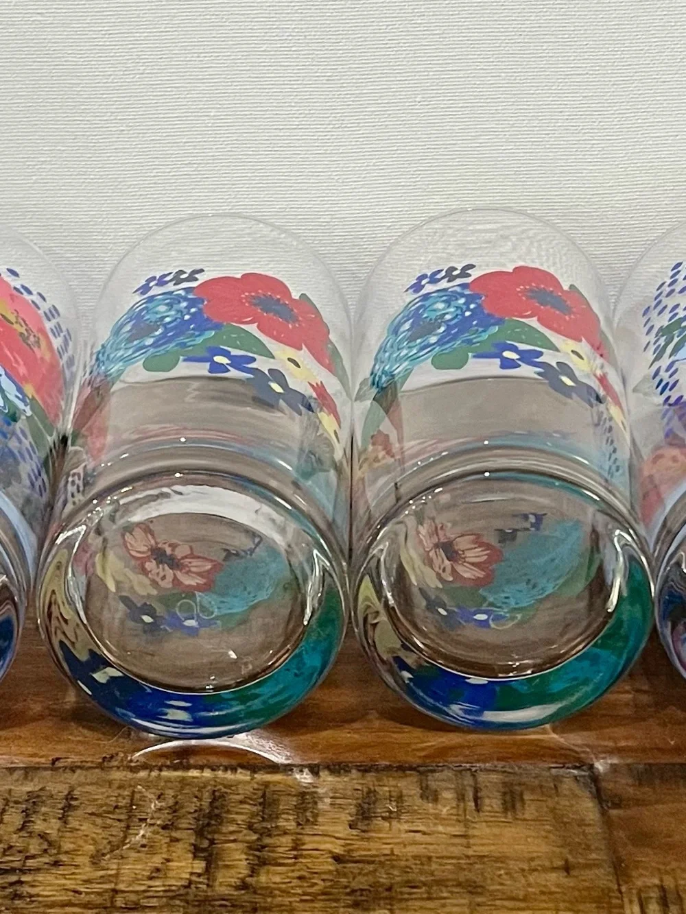 Pioneer Woman Floral Glassware (6)